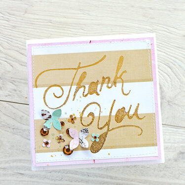 Simple Thank You Card