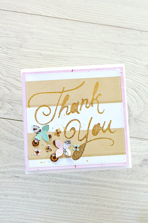 Simple Thank You Card