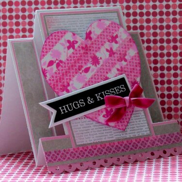 We R Washi Tape Valentine Card by Carrie