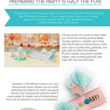 So Much Fun to DIY Party with We R Memory Keepers