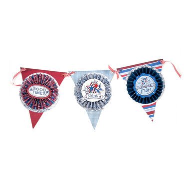 4th of July Pennant