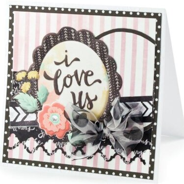i love us Sweetness featuring the new Chalkboard Collection from We R Memory Keepers