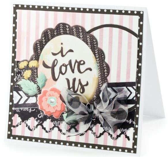 i love us Sweetness featuring the new Chalkboard Collection from We R Memory Keepers