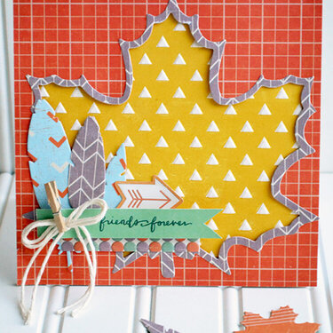 Fall Card with We R Memory Keepers