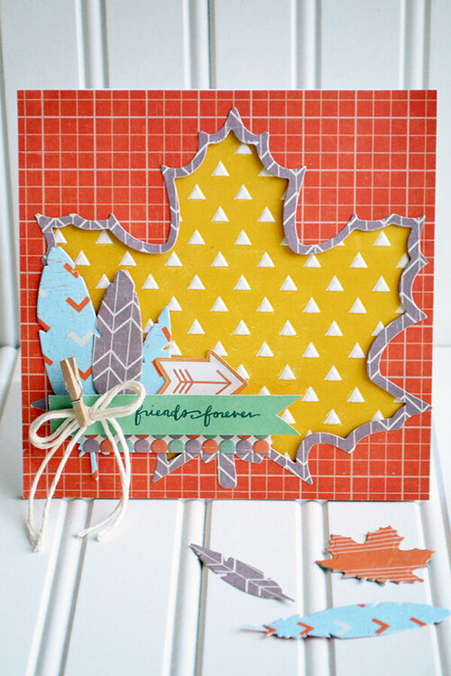Fall Card with We R Memory Keepers