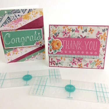 Easy Embossed Cards from Tracy Penrod