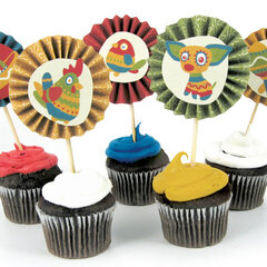 Fiesta Cupcake Toppers