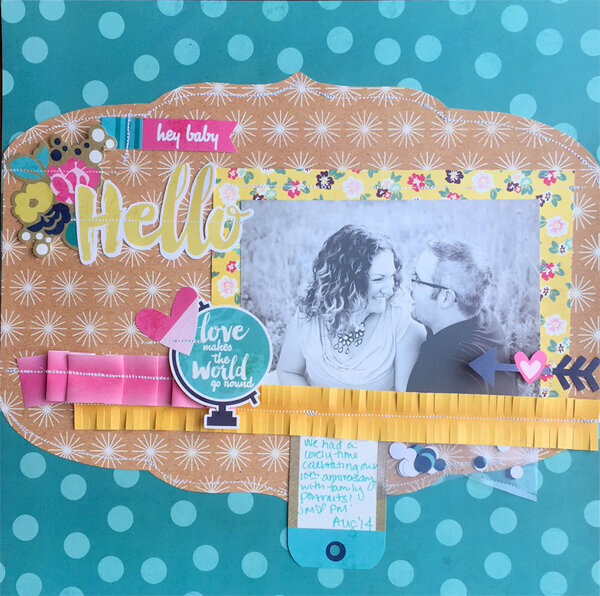 FUSEeables Layout by Jen McDermott for We R Memory Keepers