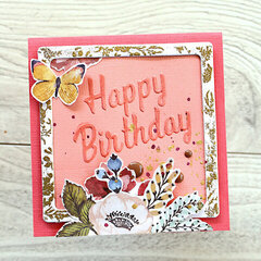 Happy Birthday Card, Wildflower!