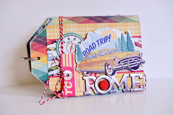 Tag Mini Chipboard Album