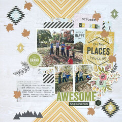 Oh, The Places You'll Go Layout