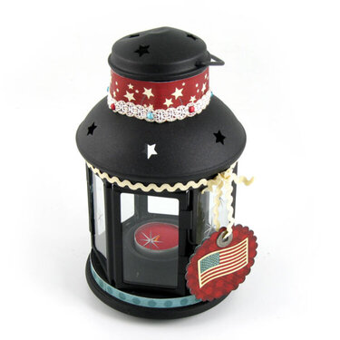 Old Glory Votive Lantern