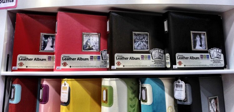 NEW We R Memory Keepers CHA - Classic Leather Albums