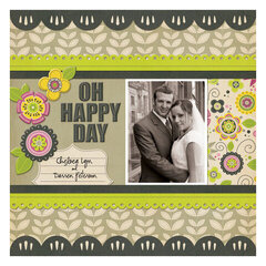 Oh Happy Day using Retro Glam from We R
