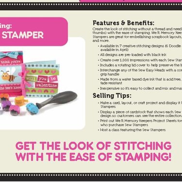 The Product Scoop - Sew Stamper