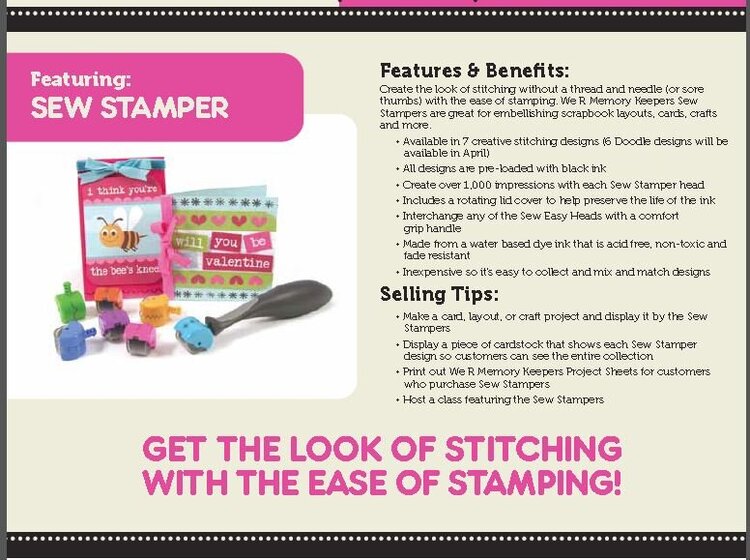 The Product Scoop - Sew Stamper