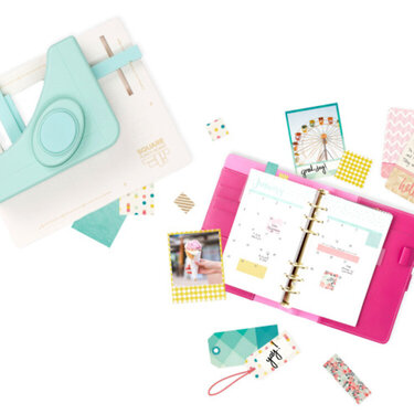 Personalized Planner Squares with the Square Punch Board