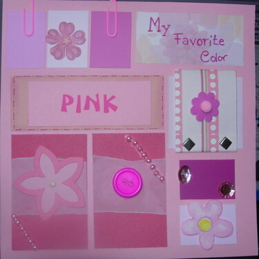 My favorite color -Pink-