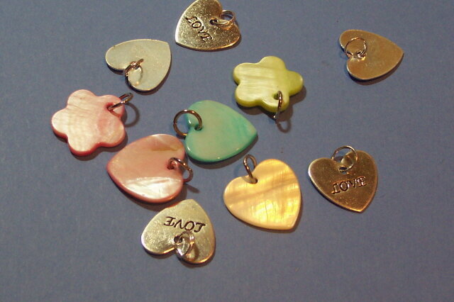 Set of 10 charms