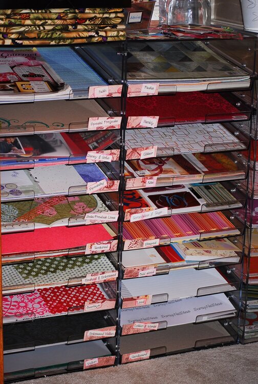 Pattered Paper, kits, overlays, etc...