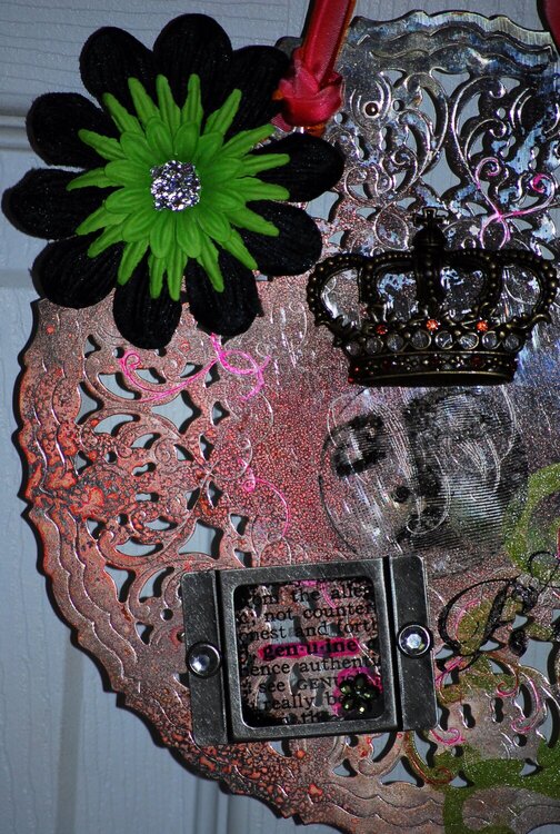 close up - Recycled Silver Trivet Glam&#039;d Up