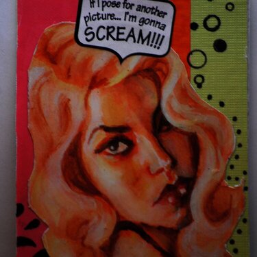 If I pose for...ATC - not for trade
