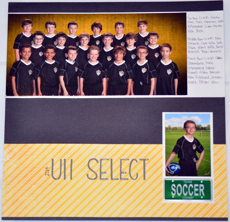 U11 Select Team Photo
