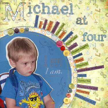 Michael at four