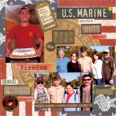 Nathan joins the Marines.
