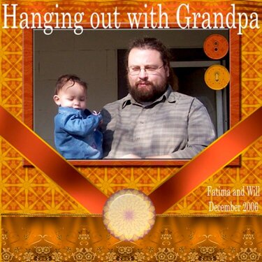 Hanging with Grandpa