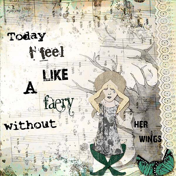 A Faery without Her Wings