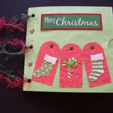 Christmas Paper Bag Album