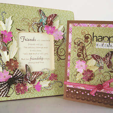 Friends Frame and card