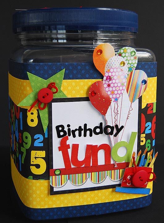 Birthday &#039;Fun&#039;d Jar