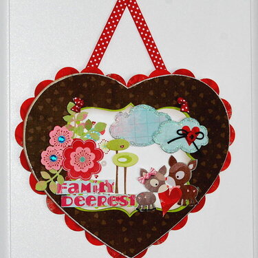 Valentine&#039;s Home Decor Hanging Heart