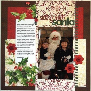 Sitting with Santa