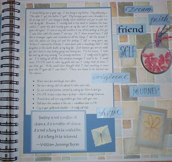 Circle Journal - Then &amp; Now