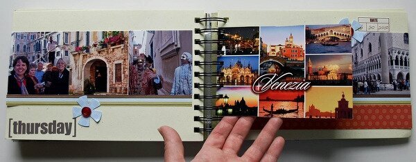 Venice pages from mini-album