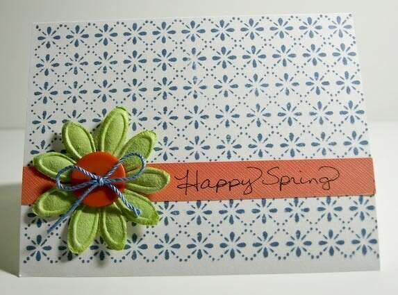 Happy Spring card