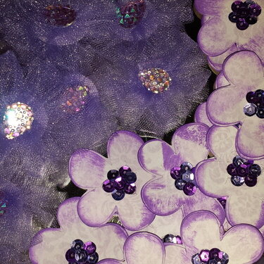 April flowers purple