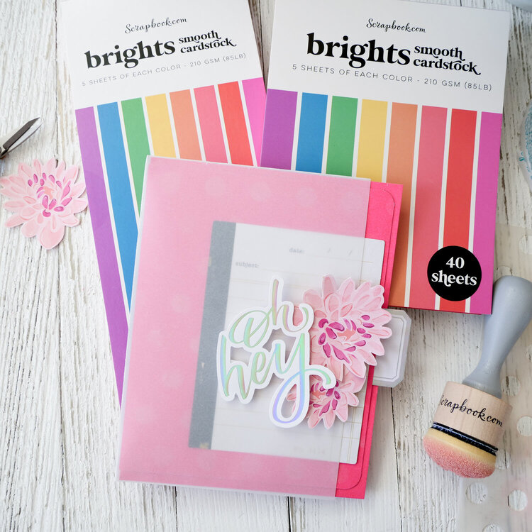 Oh Hey! ~ Brights Cardstock