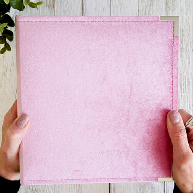 New Favorite Thing ~ Dusty Rose Velvet 6x8 Album