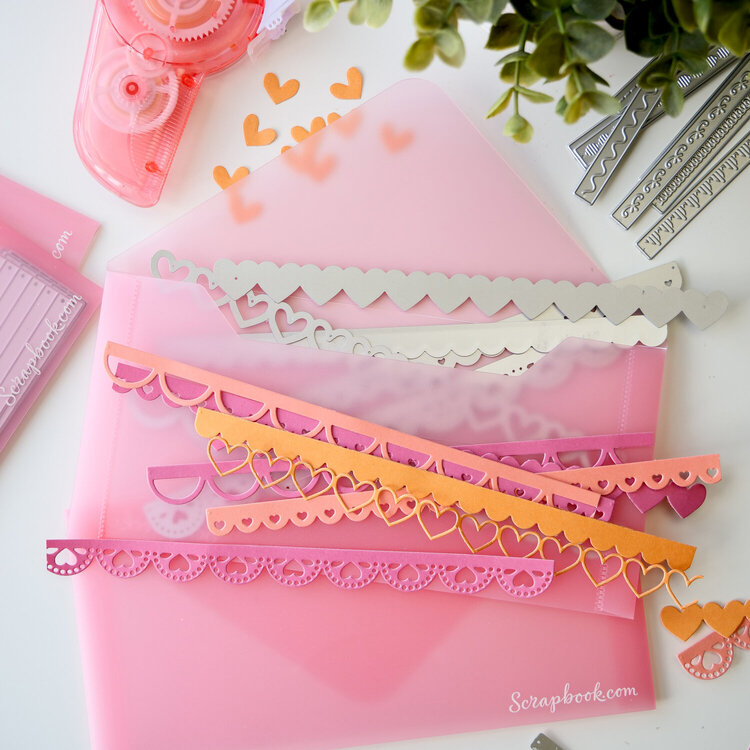 Slimline Storage Envelopes | Pretty In Pink