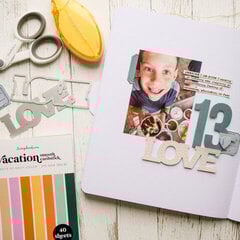 Love 13 | Scrapbook Layout