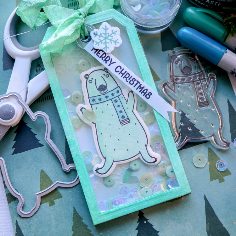 Whimsical Shaker Tag | Shaker Tag