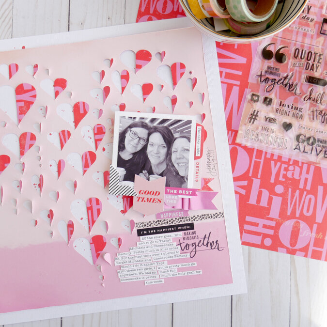 Making Memories Together Layout