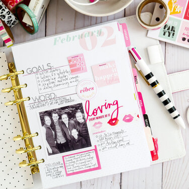 February Planner Layouts