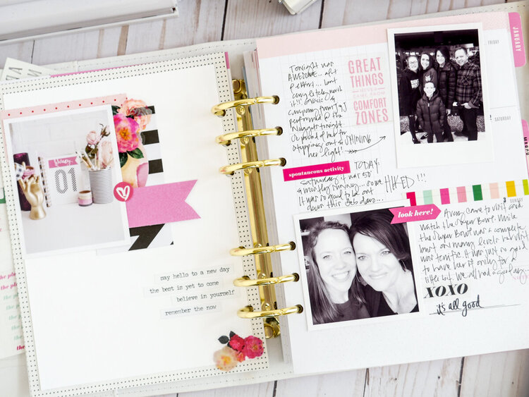 February Planner Layouts