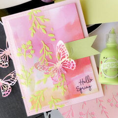 Hello Spring Card ~ Pops of Color