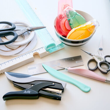 This is what I call Scrapbook Essentials!